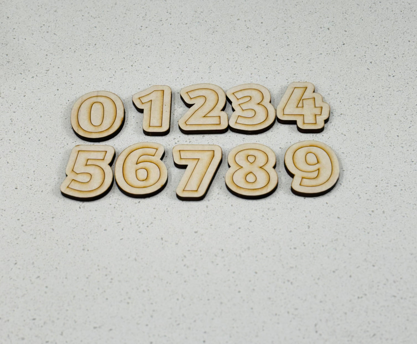 Ready to Ship Offcut Numbers You Peel