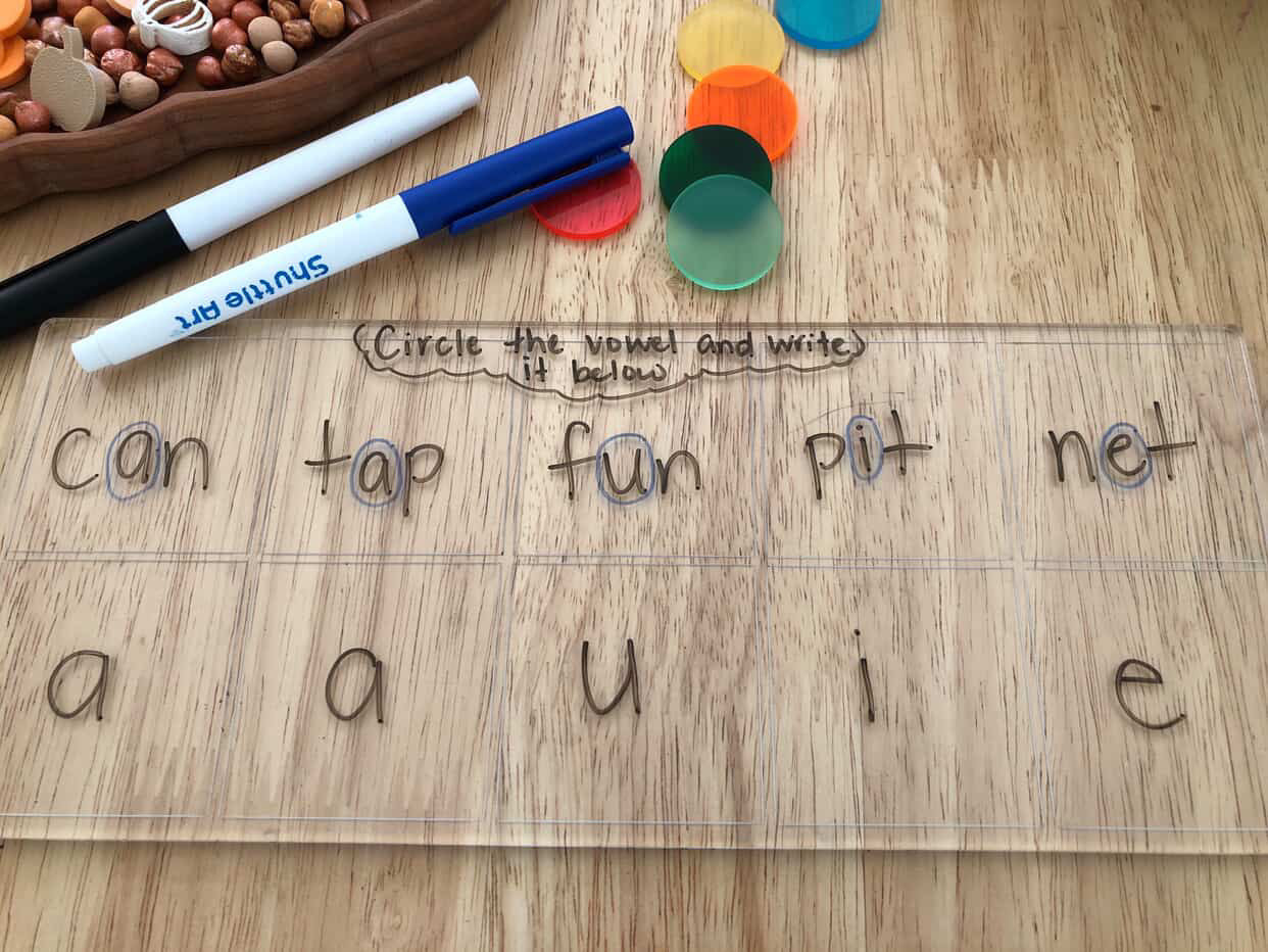 Acrylic Dry Erasable Flat Ten Frame (5, 15 and 20 frames available too) — Fits across Trofast Bin like a Flisat Insert