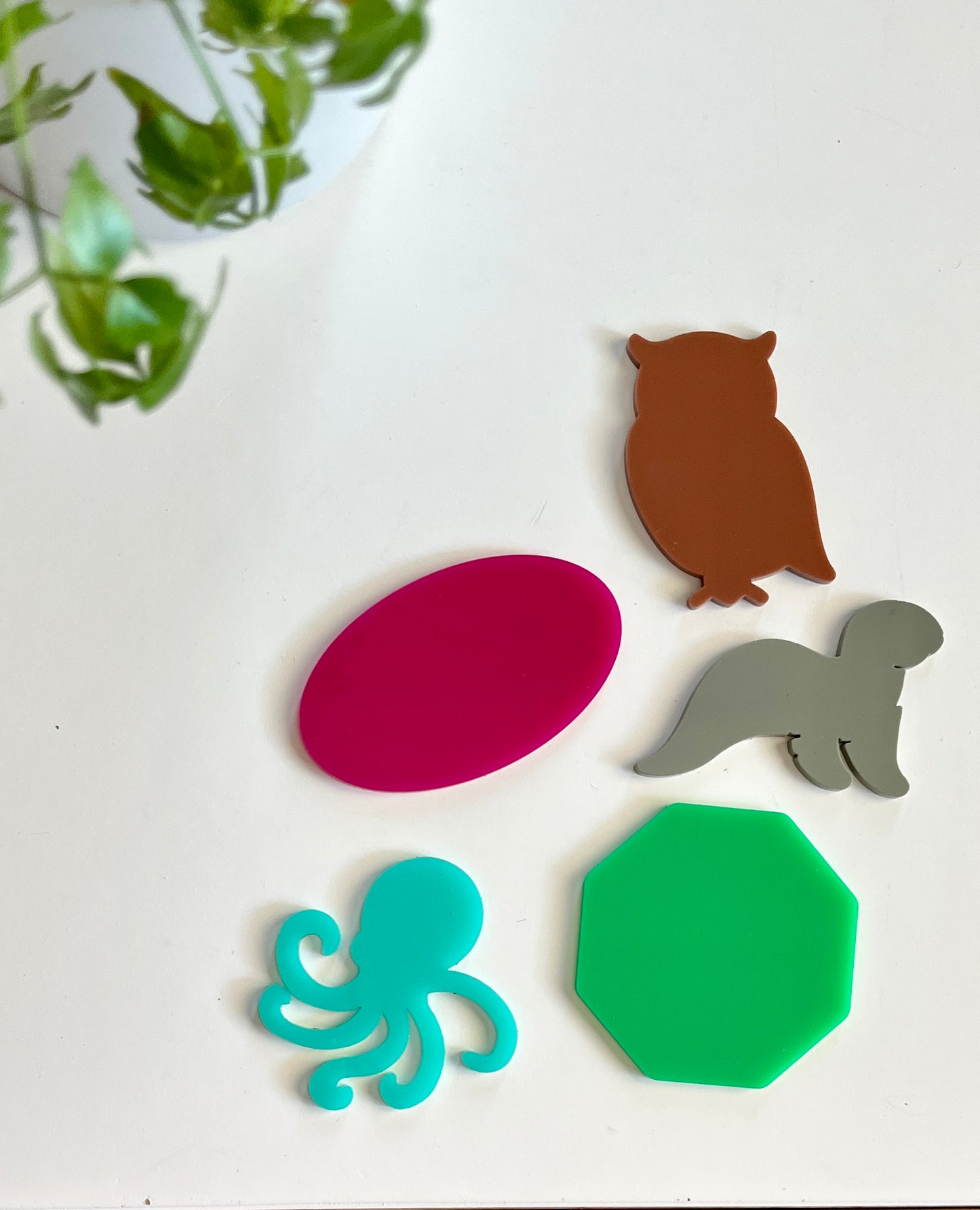 Little Dry Erasables - Letter Phonics Sets — A is for "", B is for "", 5 Piece Sets, Perfect for Letter Discovery Baskets