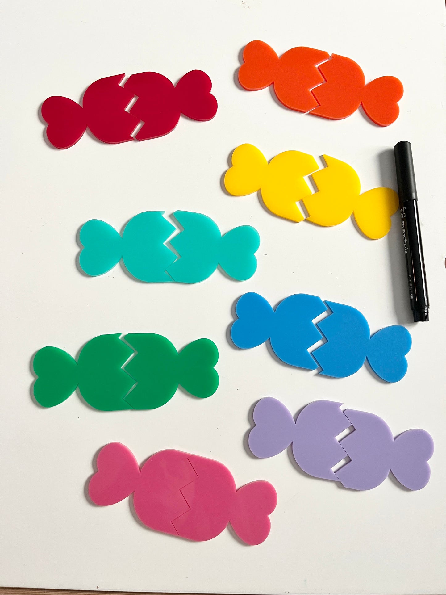 Little Dry Erasables - 2 Part Candies