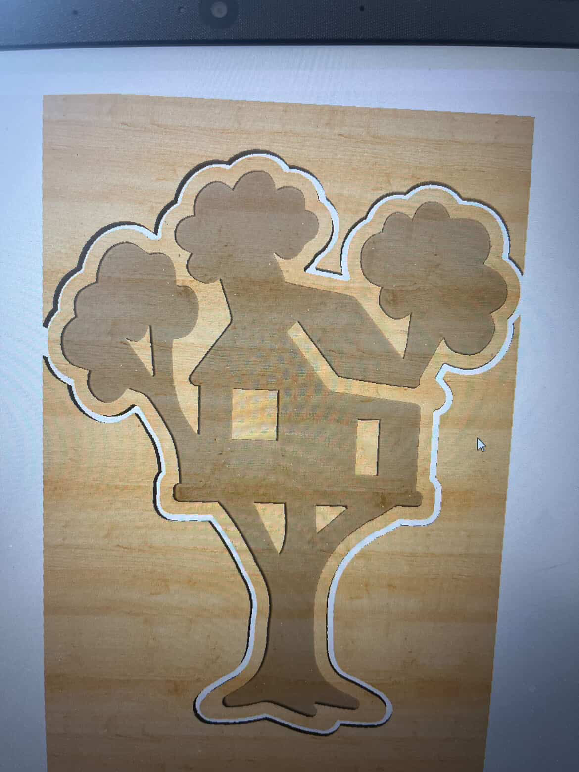 Tree House Plate / Sensory Tray