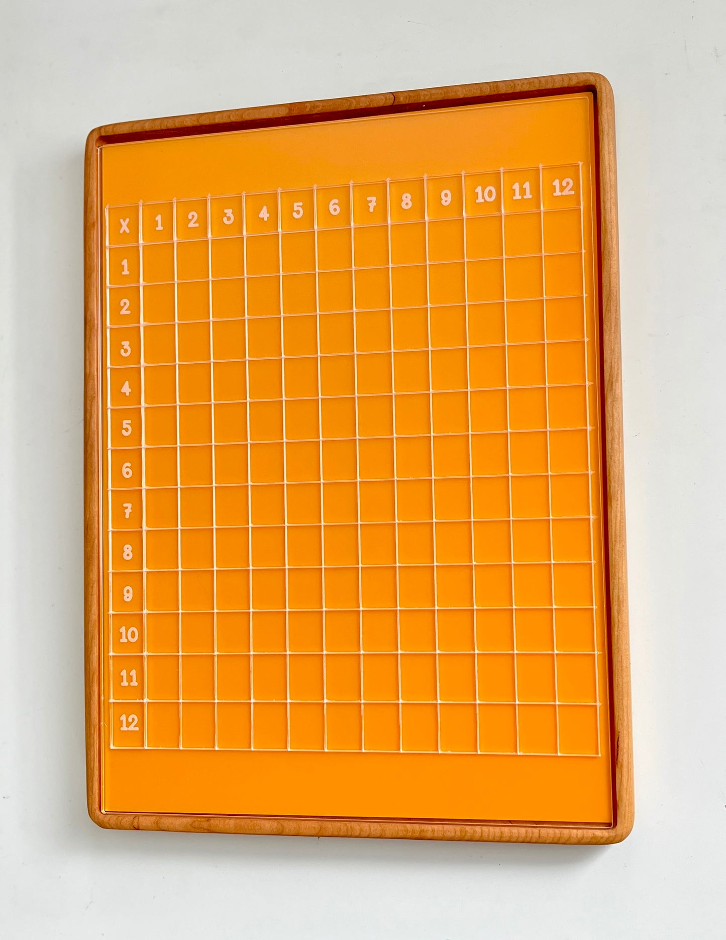 Tall Rectangle Writing Sensory Tray for 8.25 x 11 sheets with Dry Erase Inserts / Rectangle Plate