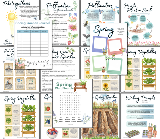 Digital Download | Spring Gardening Complete Unit Study