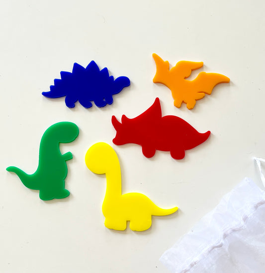 Little Dry Erasables - Dinosaurs - Set of 5 - more colours available