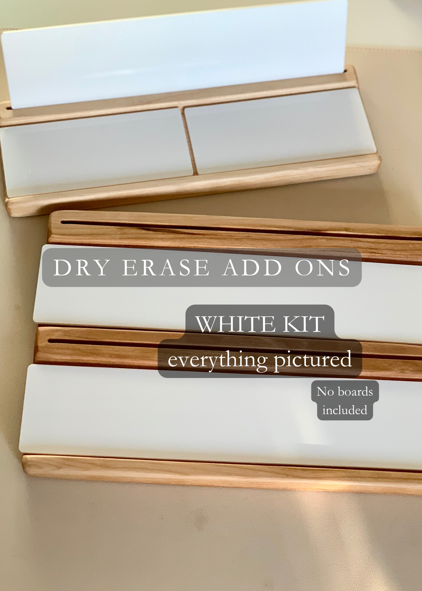 Single and Double Language | Writing Trays and Add Ons