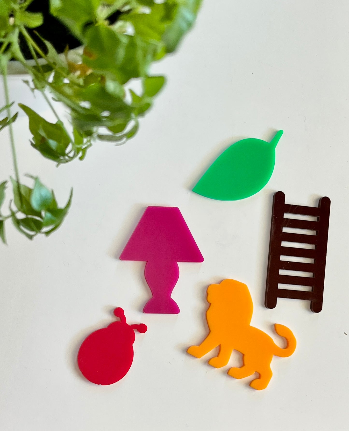 Little Dry Erasables - Letter Phonics Sets — A is for "", B is for "", 5 Piece Sets, Perfect for Letter Discovery Baskets