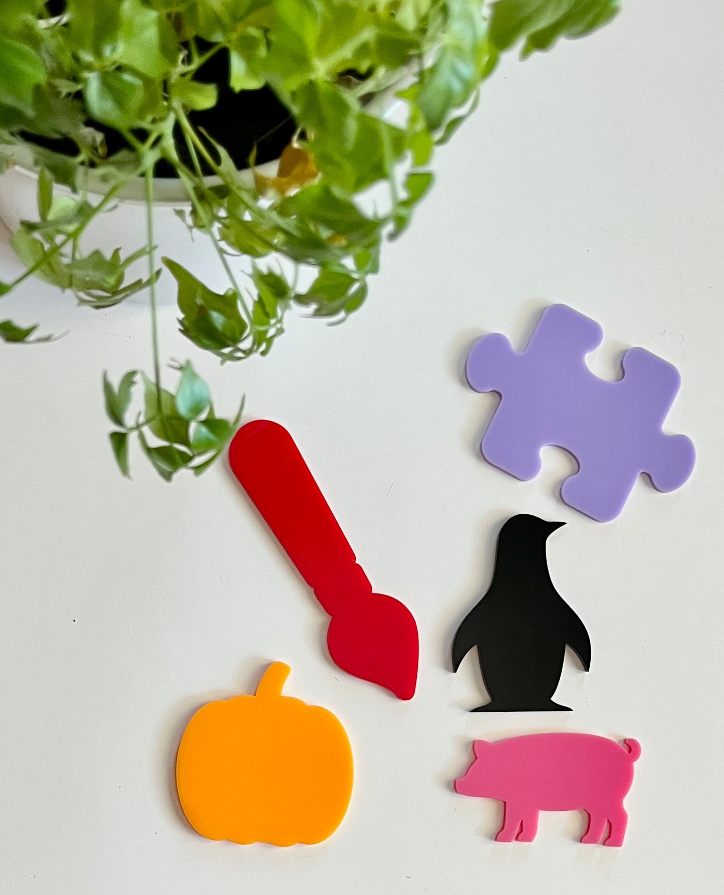 Little Dry Erasables - Letter Phonics Sets — A is for "", B is for "", 5 Piece Sets, Perfect for Letter Discovery Baskets