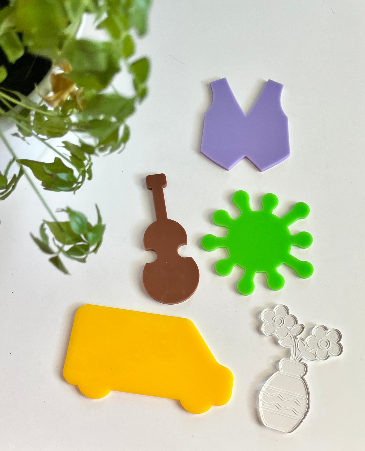 Little Dry Erasables - Letter Phonics Sets — A is for "", B is for "", 5 Piece Sets, Perfect for Letter Discovery Baskets