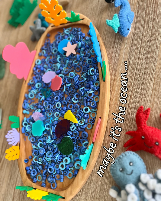 Multipurpose Oval Sensory Tray