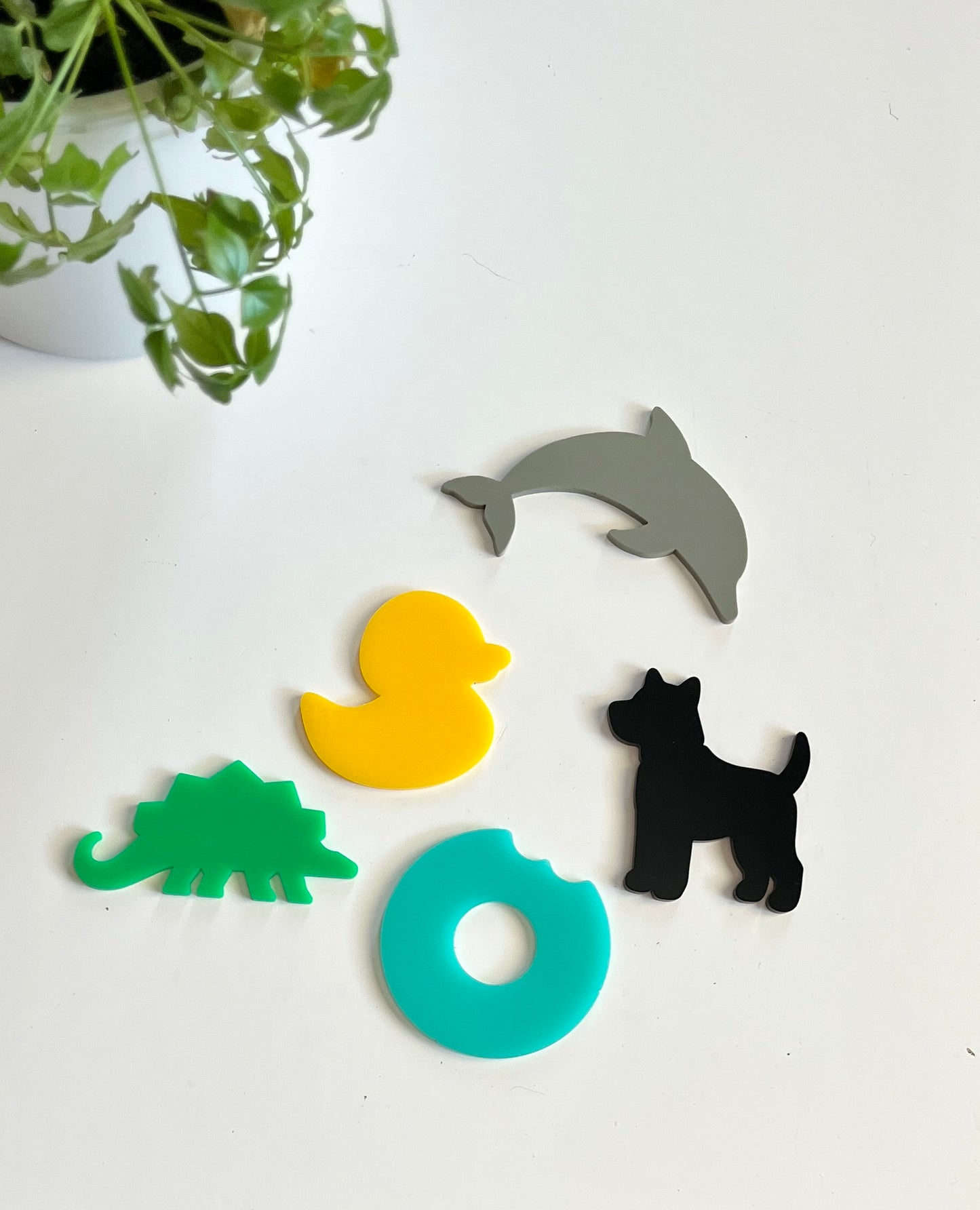 Little Dry Erasables - Letter Phonics Sets — A is for "", B is for "", 5 Piece Sets, Perfect for Letter Discovery Baskets