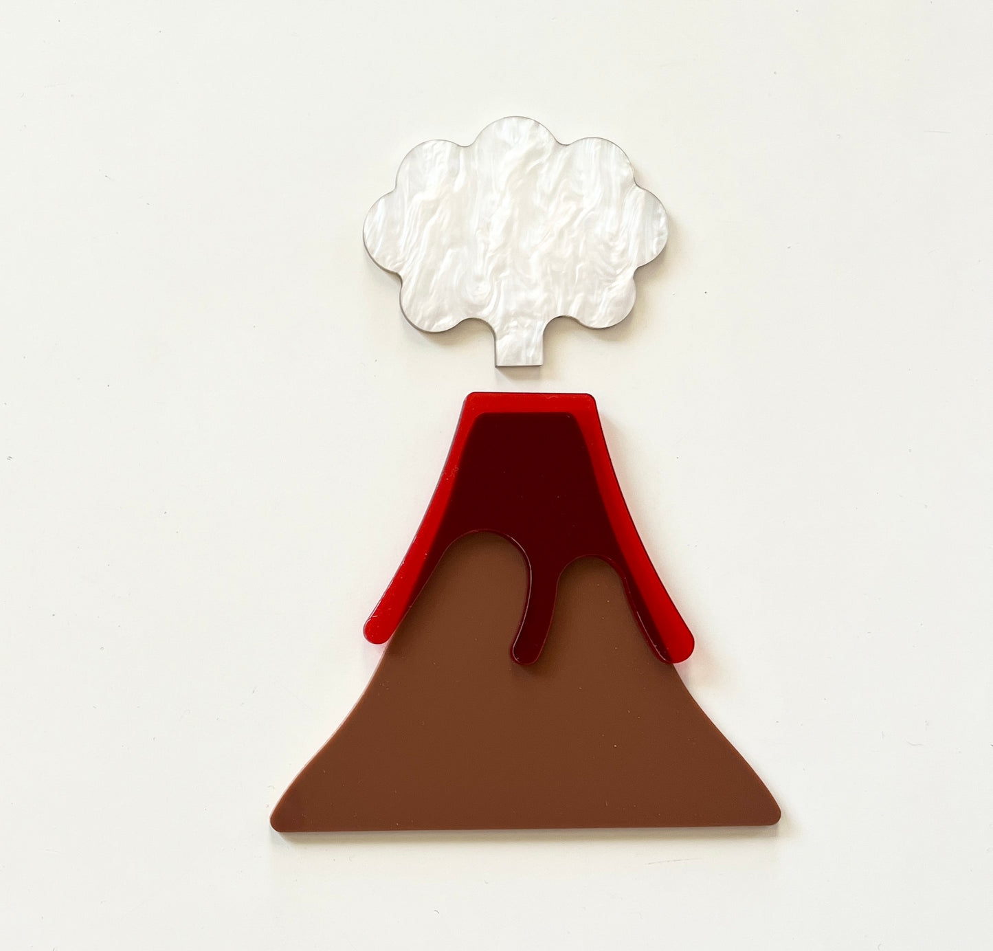 Little Dry Erasables - Volcano with Lava and Smoke Plume 3 Pc Set