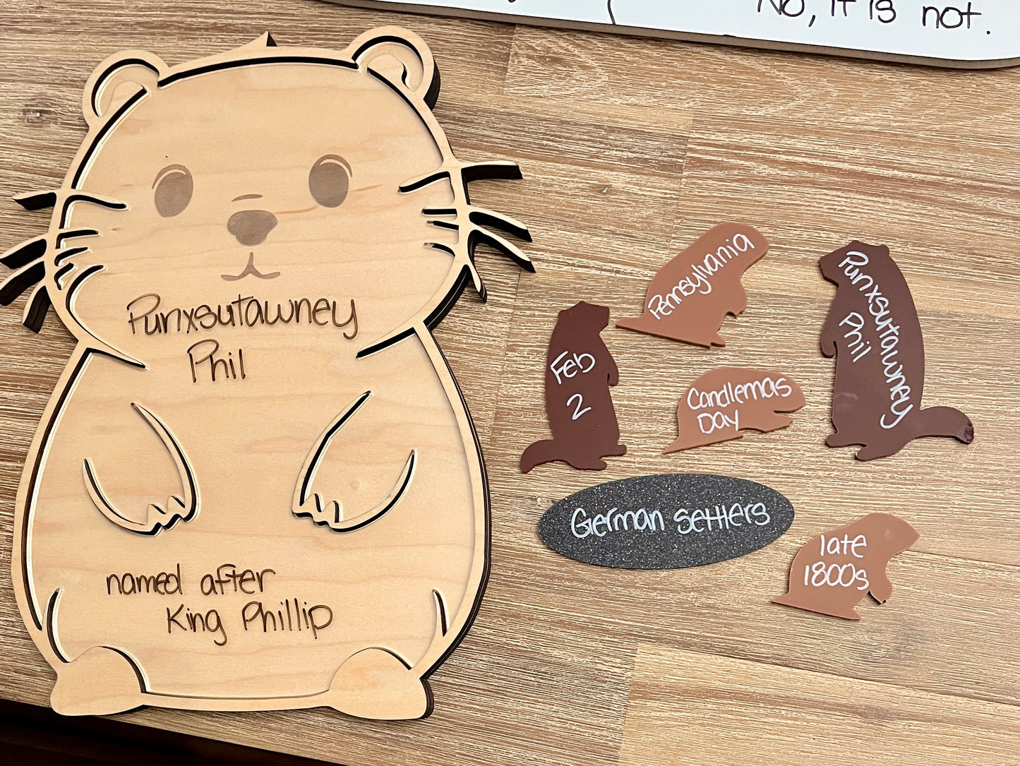 Little Dry Erasables - Groundhog Day