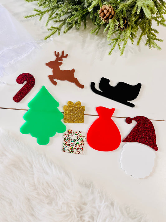 Little Dry Erasables - Christmas Mixed 9 Piece Set