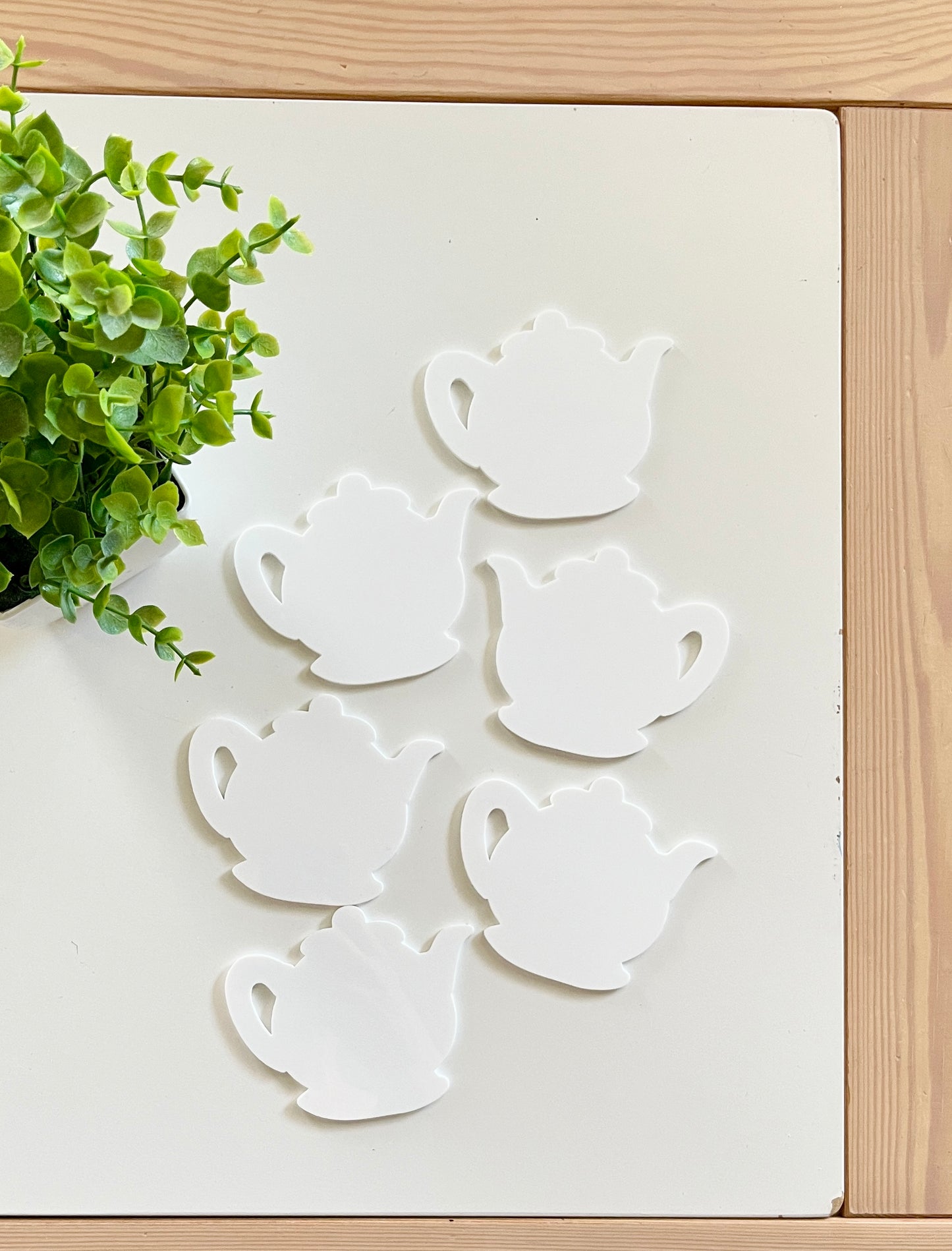 Little Dry Erasables — Tea Pots and Tea Cups