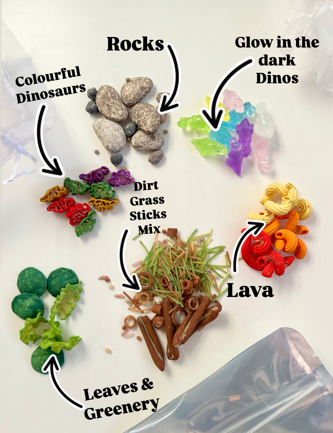 Prehistoric Era Dinosaur Fun Filler Sensory Kit