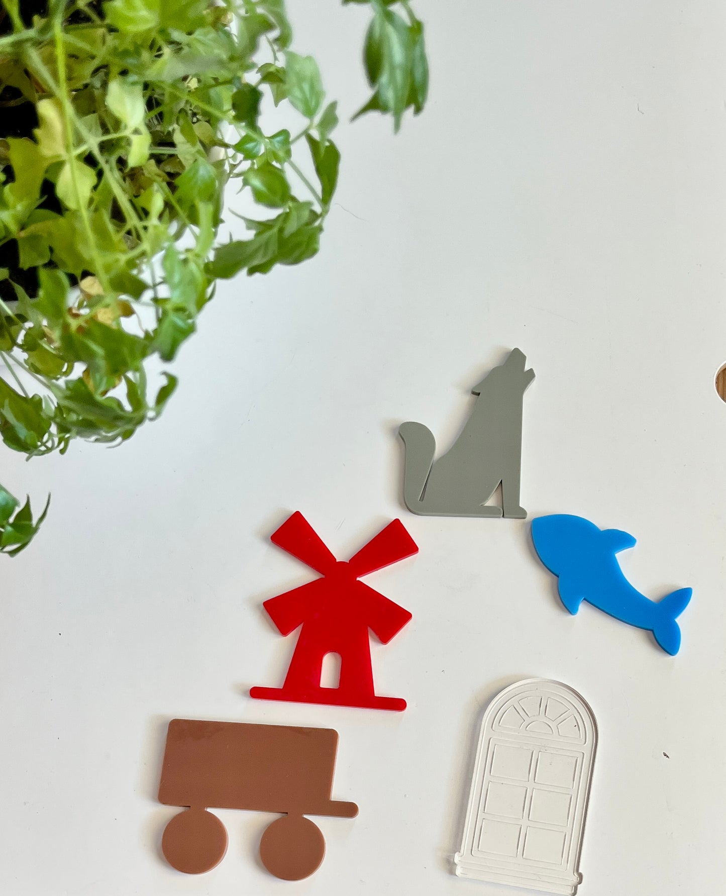 Little Dry Erasables - Letter Phonics Sets — A is for "", B is for "", 5 Piece Sets, Perfect for Letter Discovery Baskets