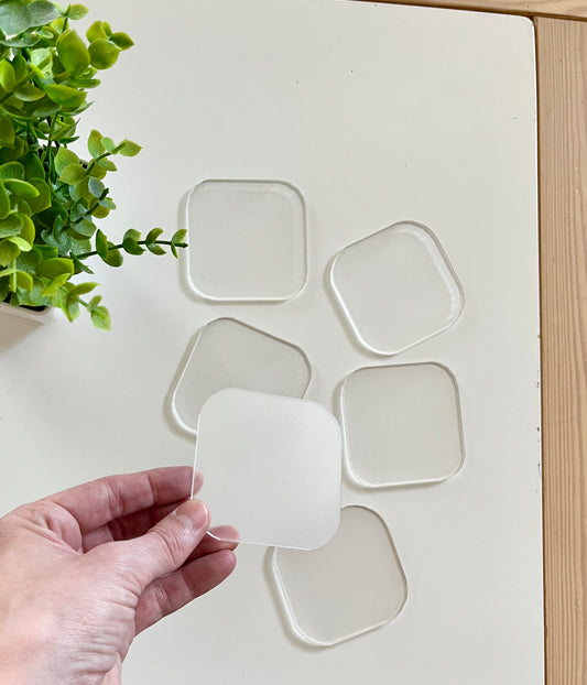 Little Dry Erasables — Set of 6 Large Ice Cubes