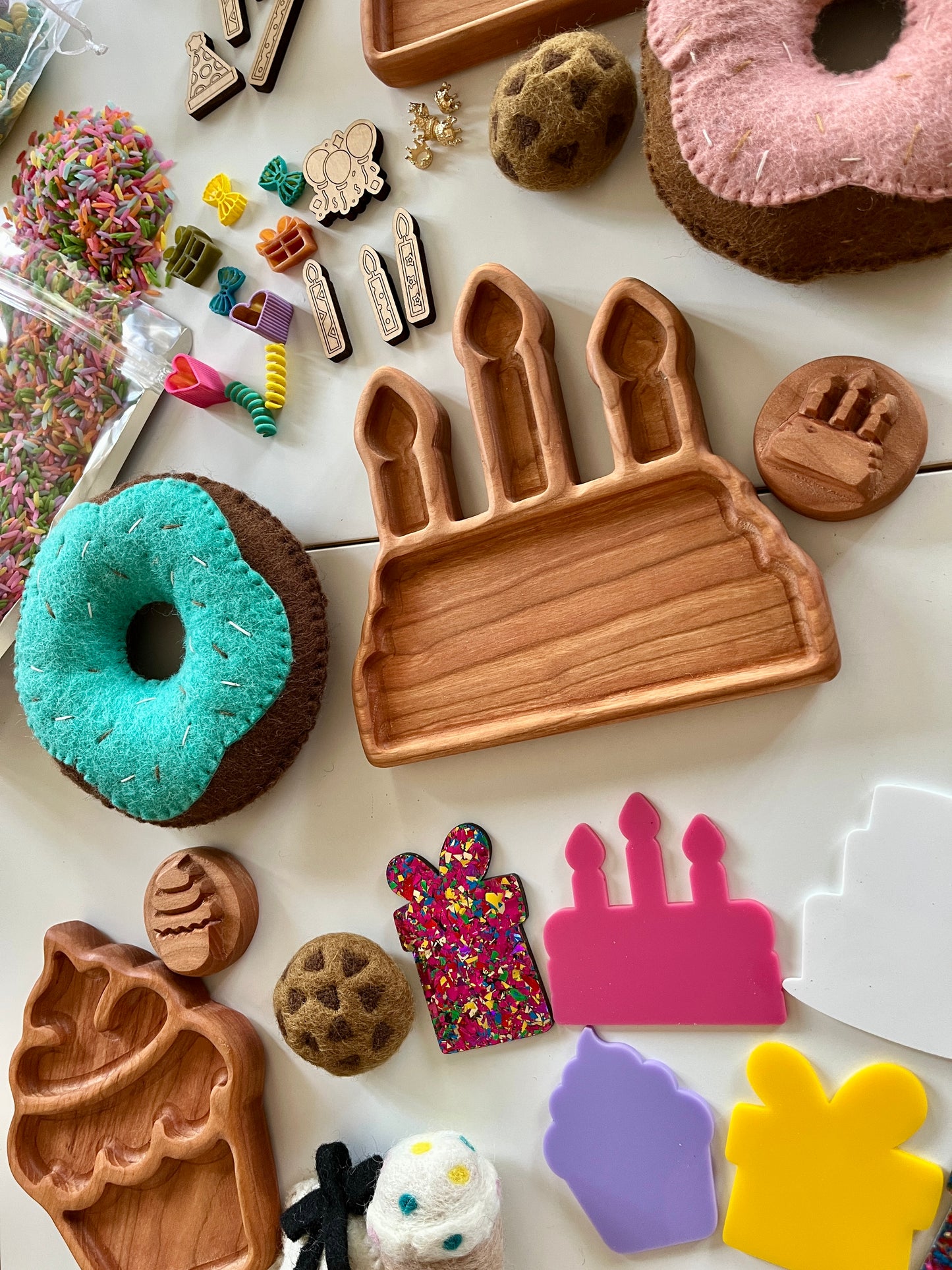 Birthday Celebration Plate / Sensory Trays | Two Sizes Available