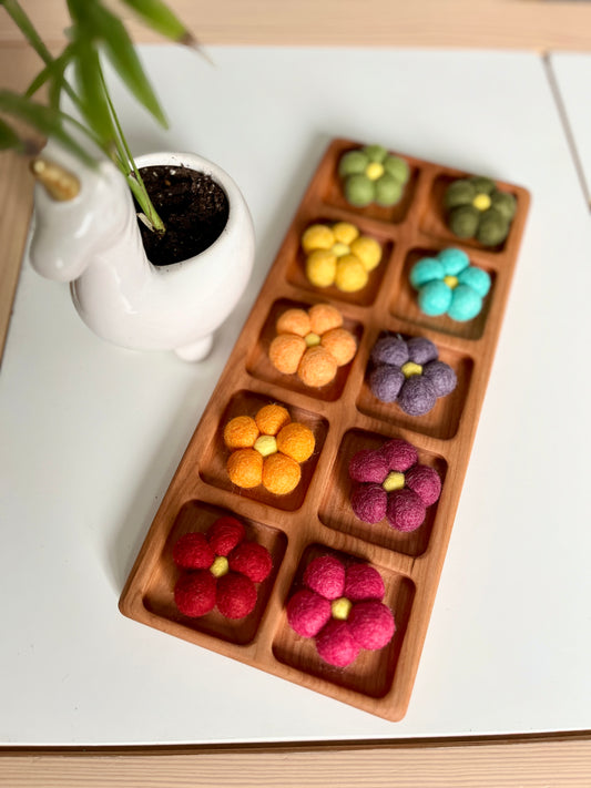 Larger Ten Frame Sensory Tray - Fits across Trofast Bin like a Flisat Insert