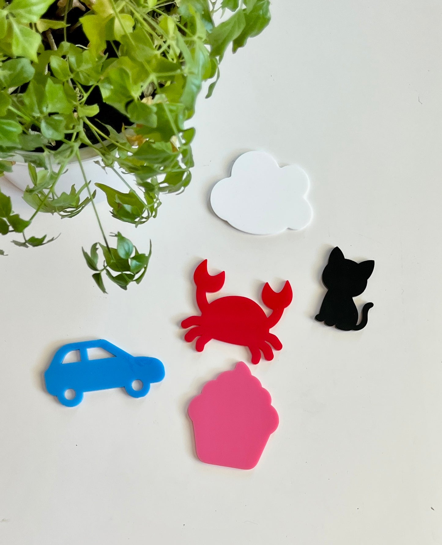 Little Dry Erasables - Letter Phonics Sets — A is for "", B is for "", 5 Piece Sets, Perfect for Letter Discovery Baskets