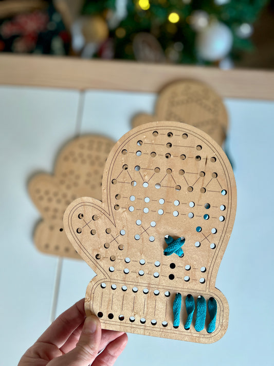 Mitten Lacing Boards
