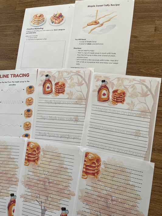Digital Download | Maple Syrup Unit Study