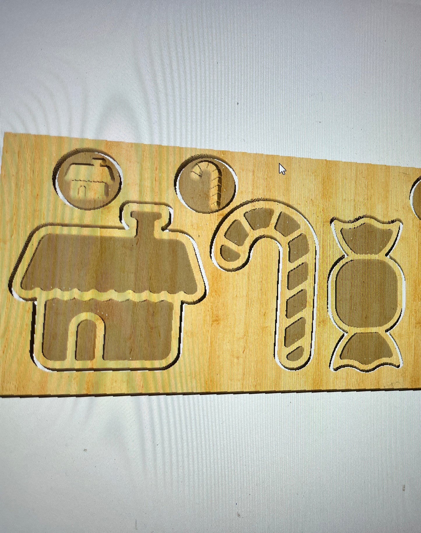 Mini Gingerbread and Christmas Treat Trays