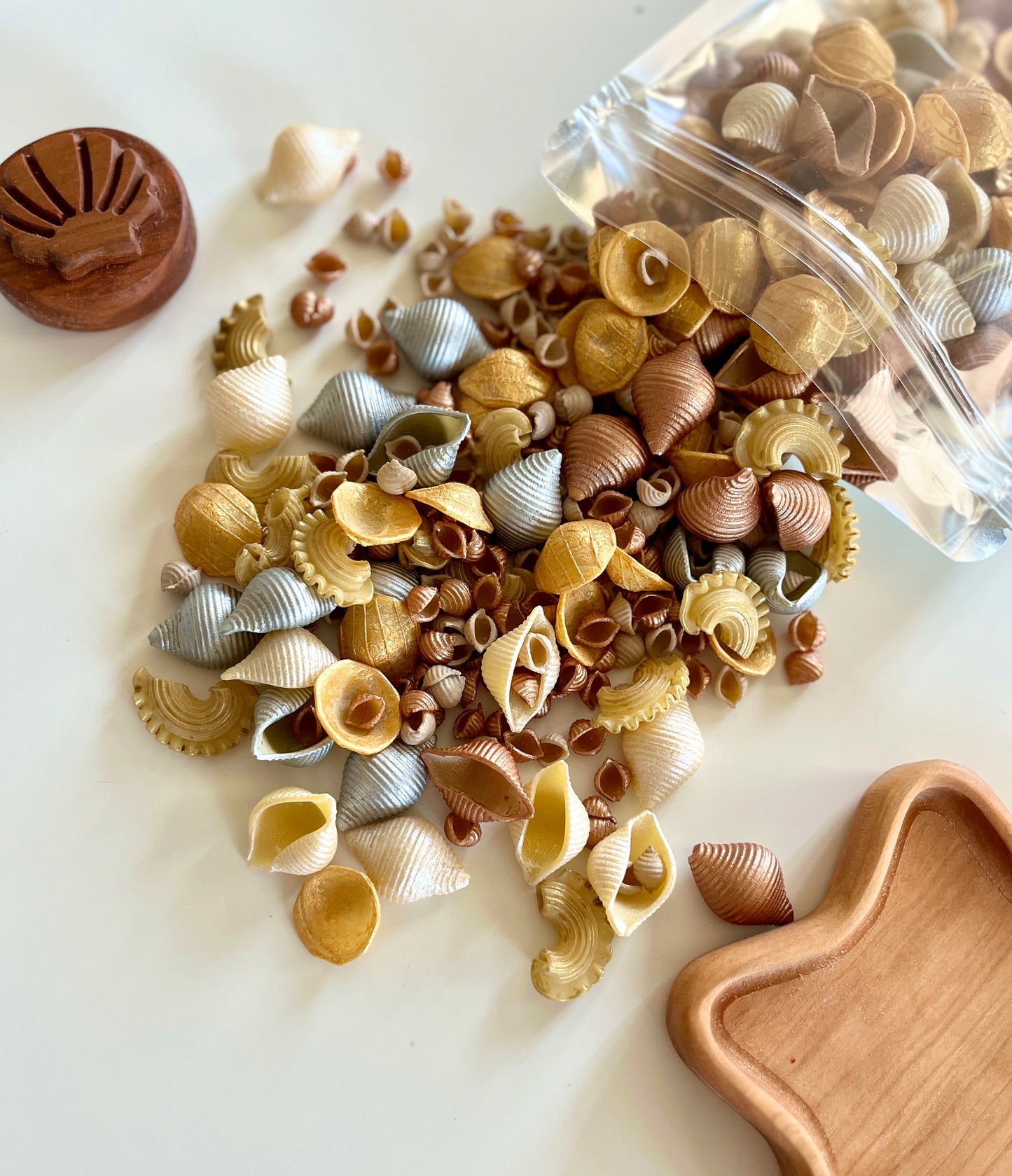 Seashells by the Seashore Coloured Sensory Fun Filler