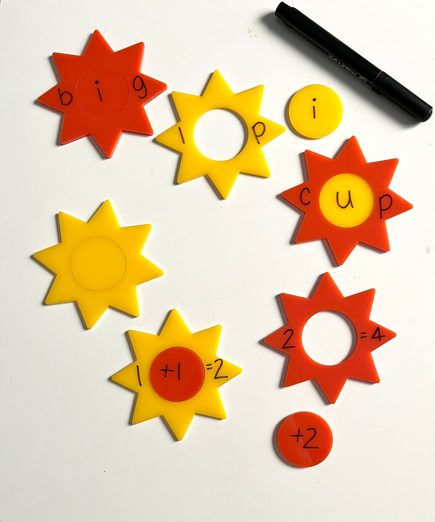Little Dry Erasables - Sunshines 2 Part