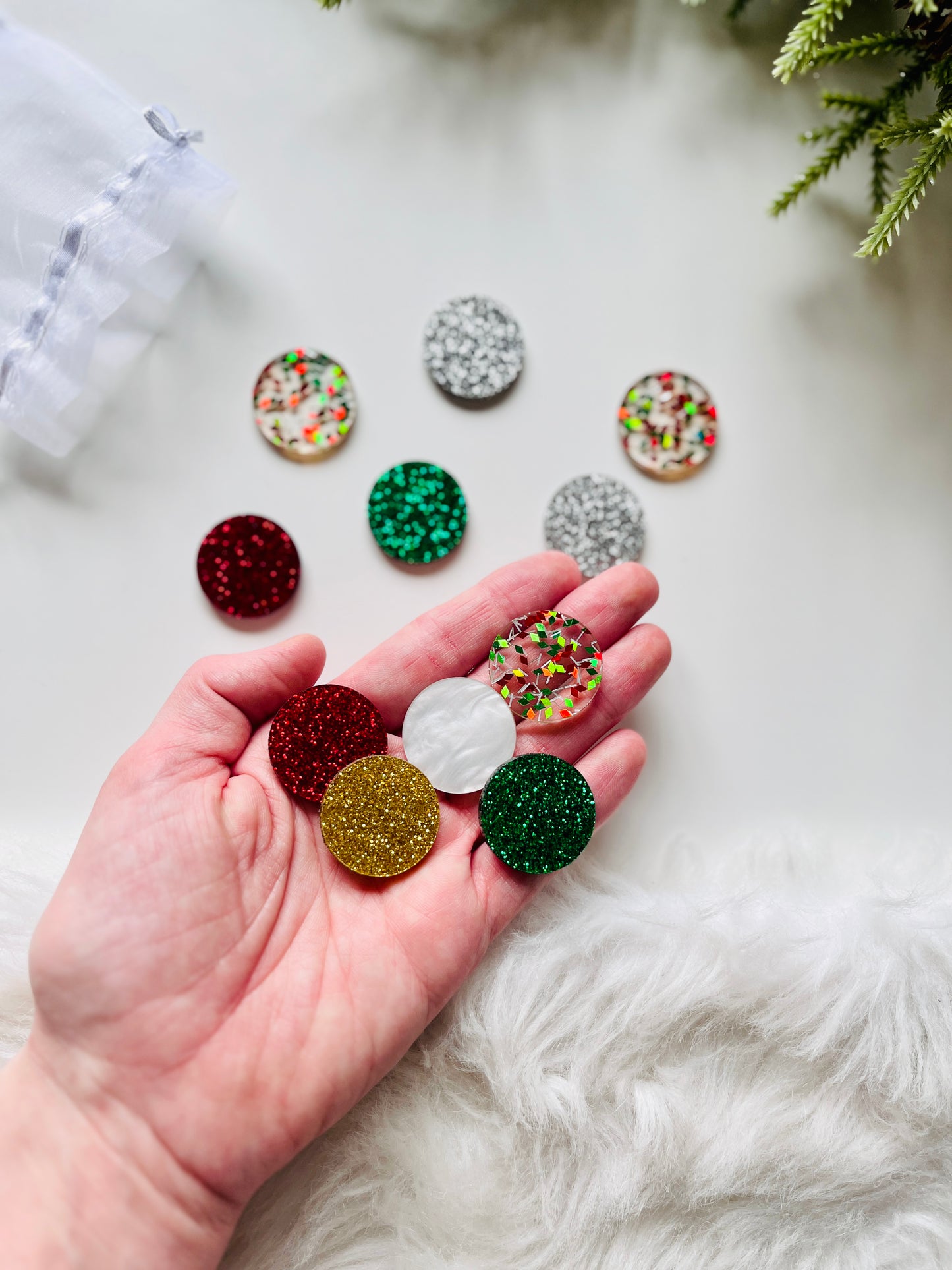 Little Dry Erasables - Set of 10 Christmas Discs