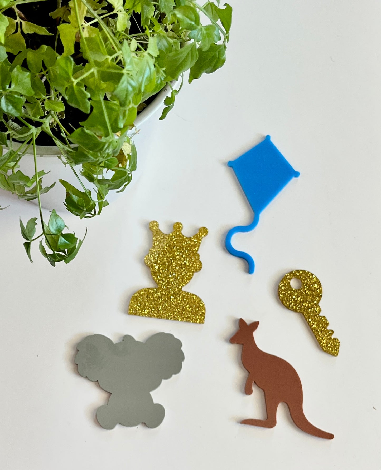 Little Dry Erasables - Letter Phonics Sets — A is for "", B is for "", 5 Piece Sets, Perfect for Letter Discovery Baskets