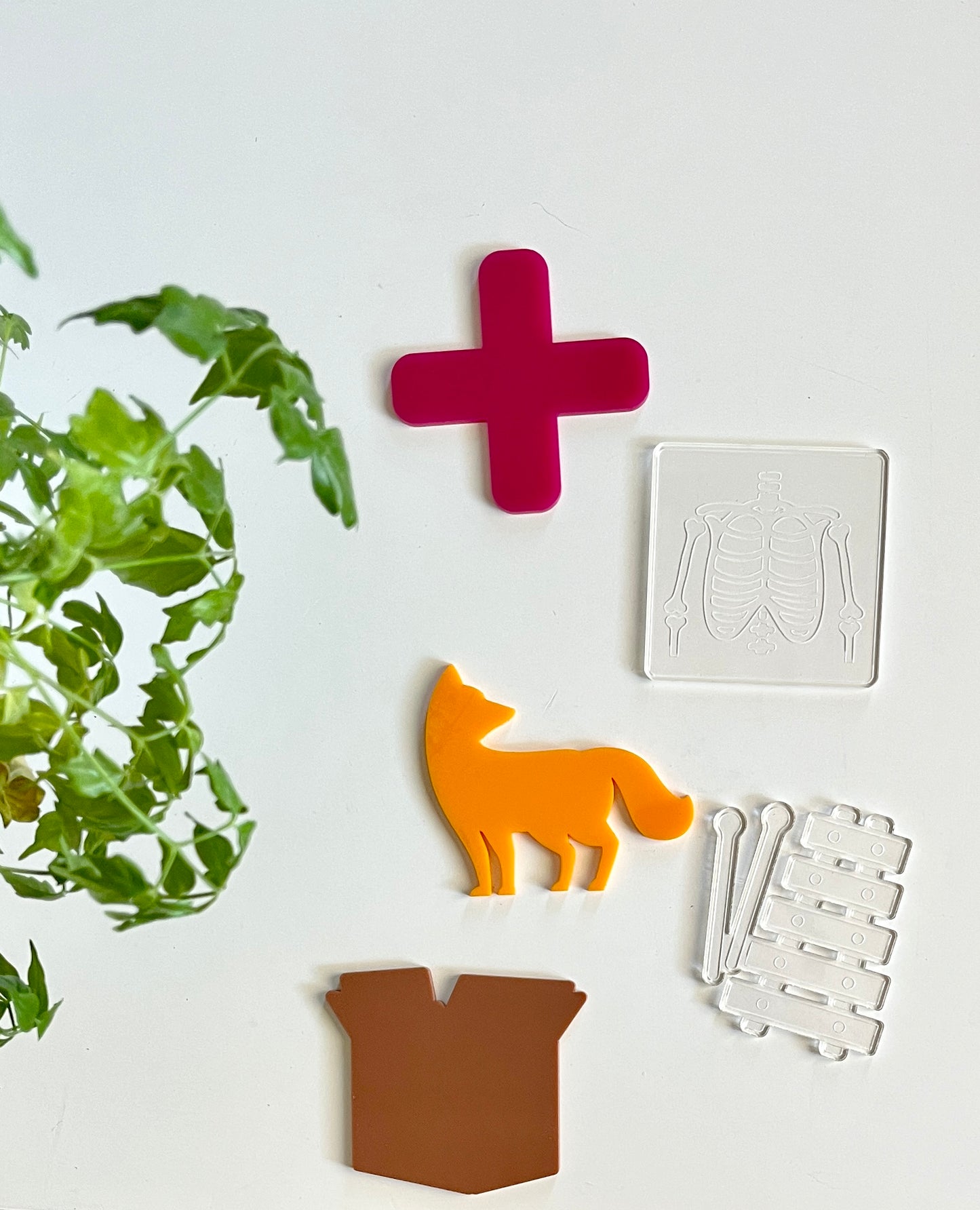 Little Dry Erasables - Letter Phonics Sets — A is for "", B is for "", 5 Piece Sets, Perfect for Letter Discovery Baskets