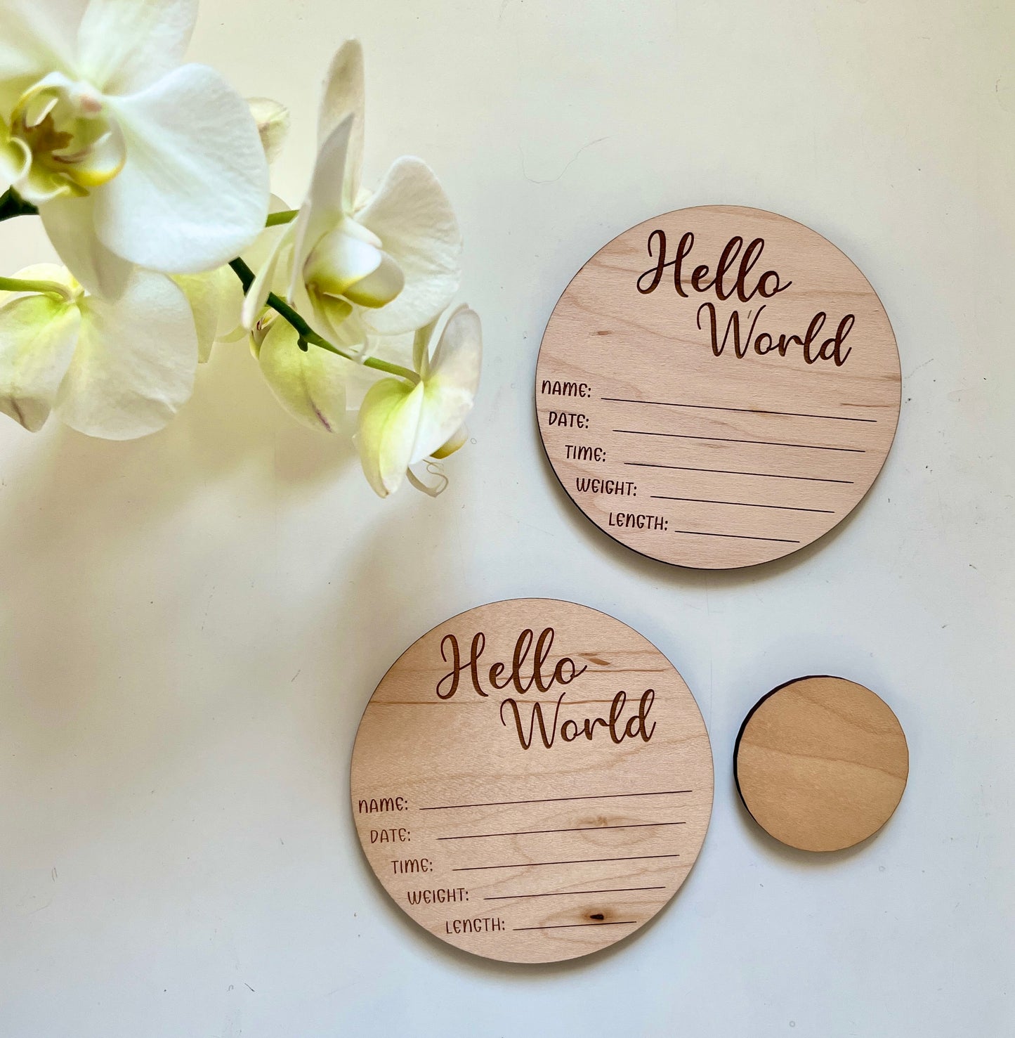 Birth / Baby Announcement Disc