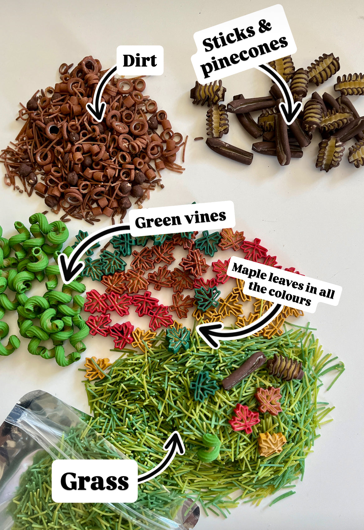 Maple Leaf Forest Fun Filler Sensory Kit
