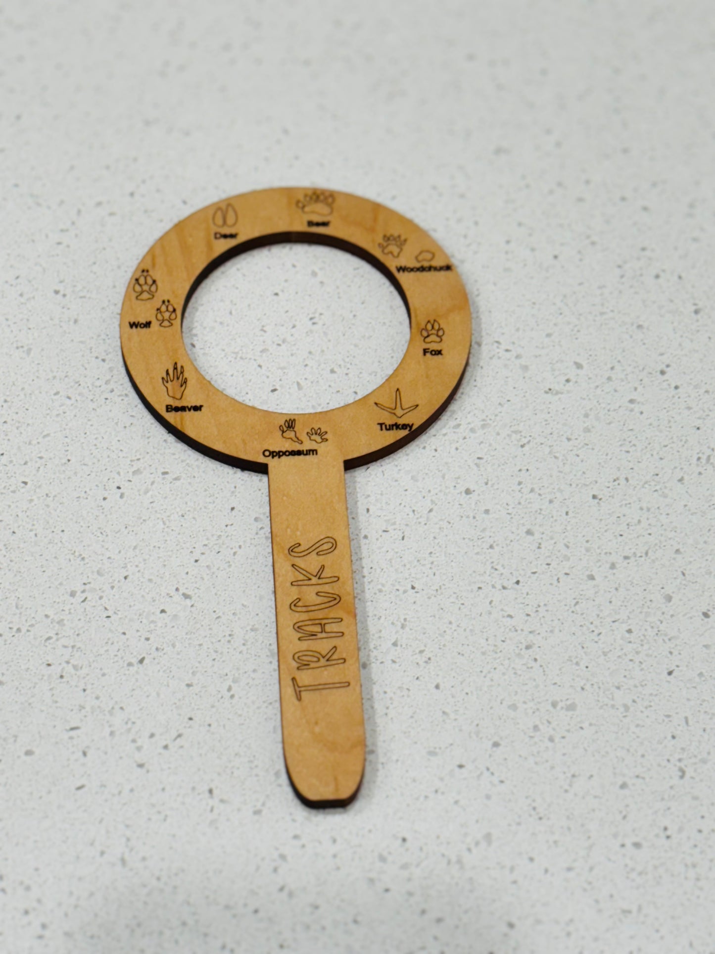 Ready to Ship Animal Tracker Laser Cut