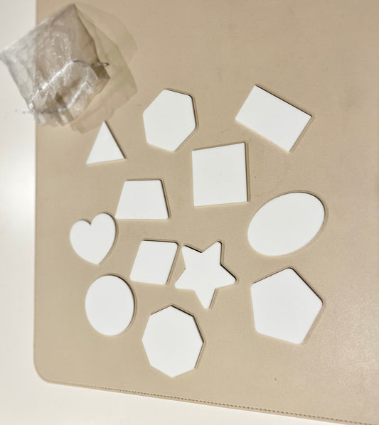 Little Dry Erasables — Shapes, More Colours Available