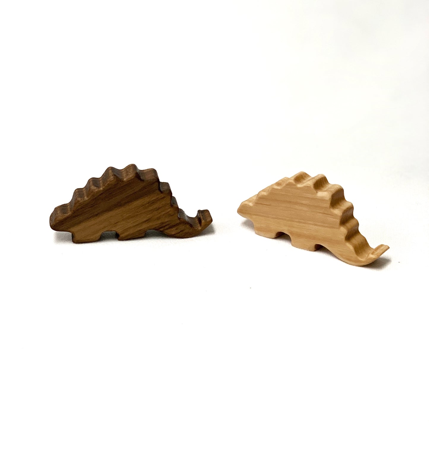 Stegosaurus Dinosaur Wood Toy Figurine