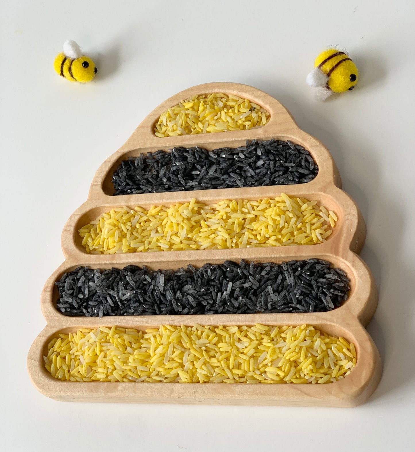 Bee Hive Plate / Sensory Tray
