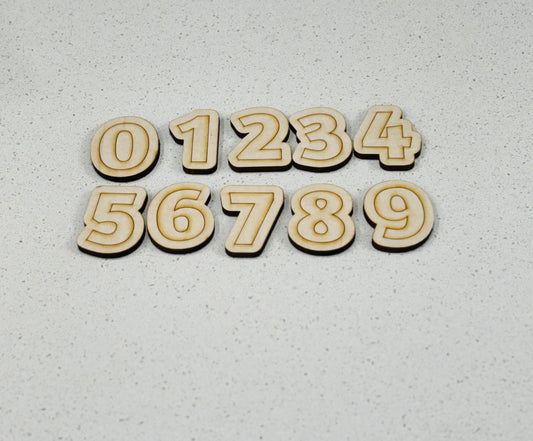 Ready to Ship Offcut Numbers You Peel