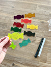 Little Dry Erasables - Translucent Candy / Candies