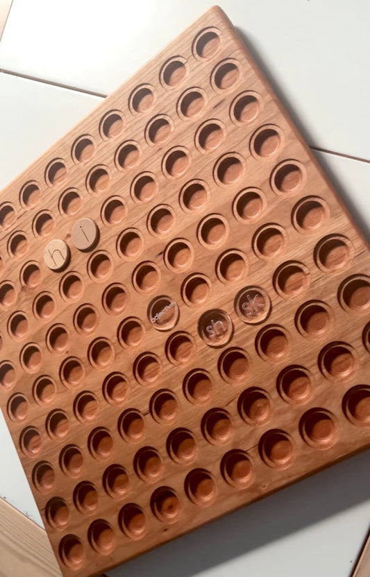 Wooden 100 Board Tray | Counting & Number Sense Learning Tray | Combos Available