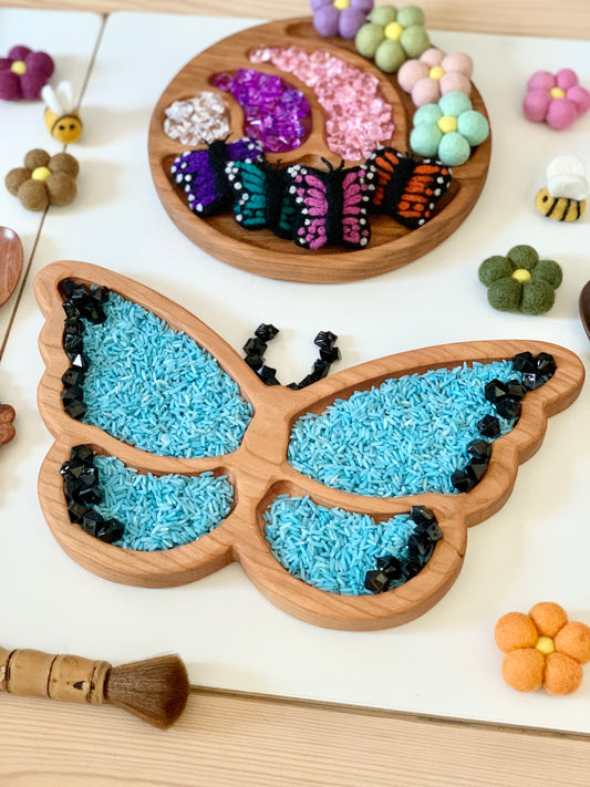 Butterfly Plate / Sensory Tray