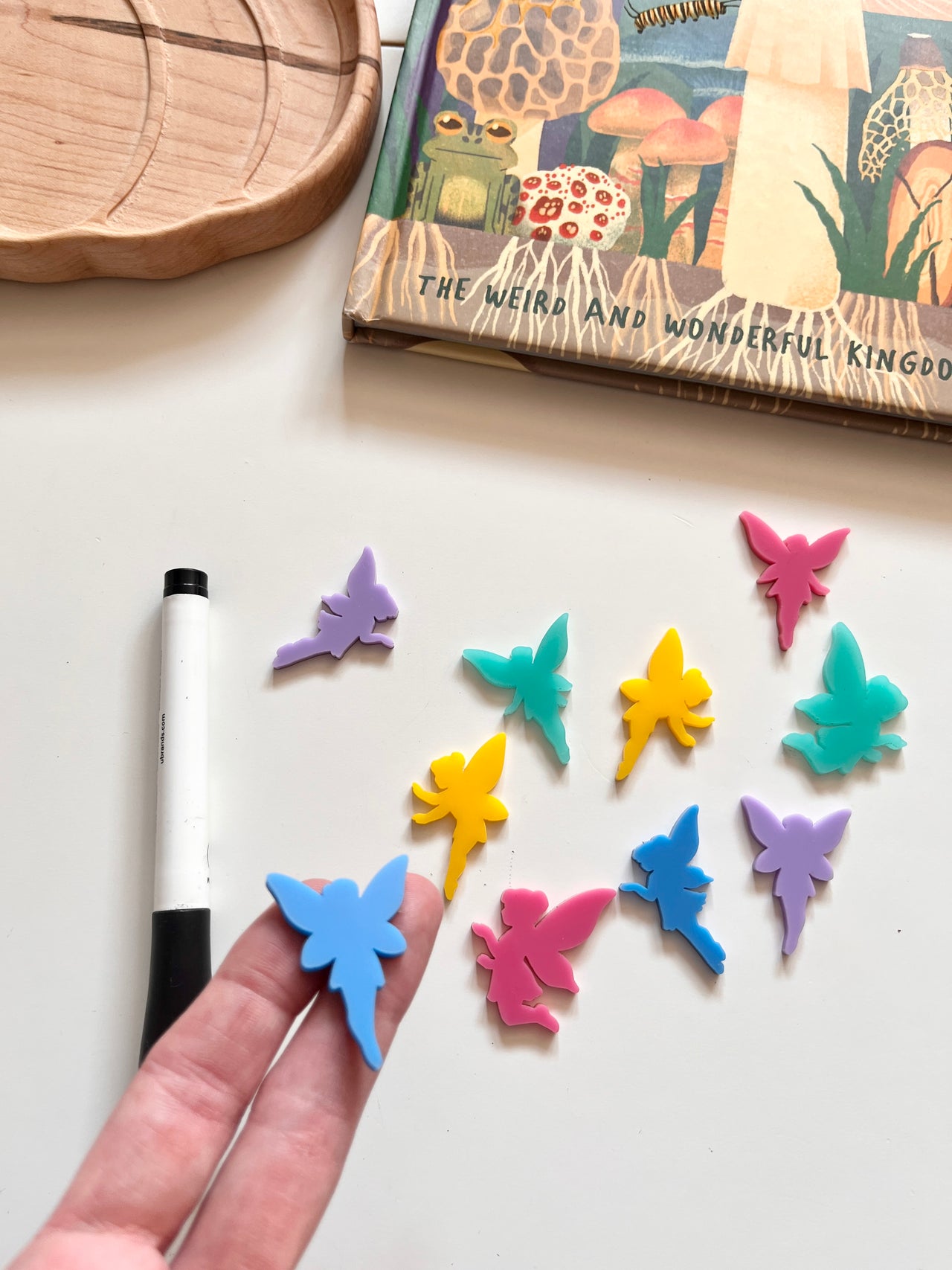 Little Dry Erasables - Mini Fairies / Wisps (10)