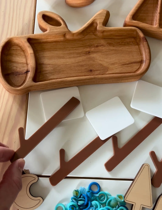 Little Dry Erasables — Sticks and Marshmallows