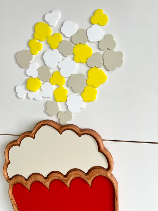 Little Dry Erasables — Popcorn, Two Sizes Available