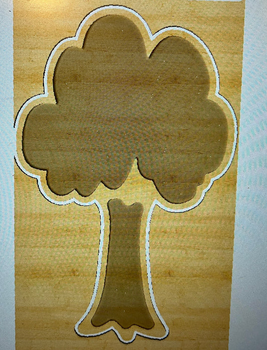 XL Tree Plate / Sensory Tray