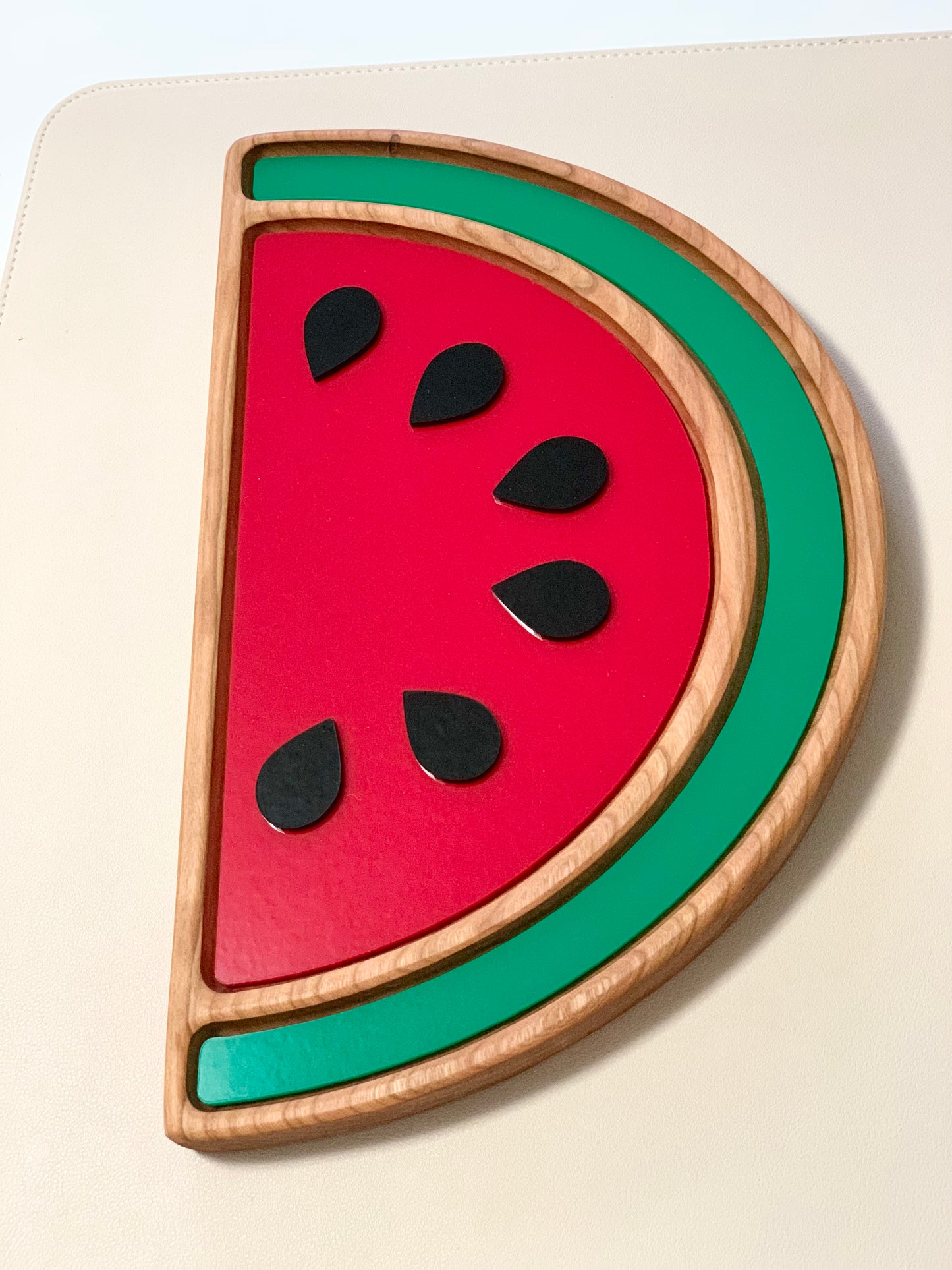 Watermelon Plate / Sensory Tray