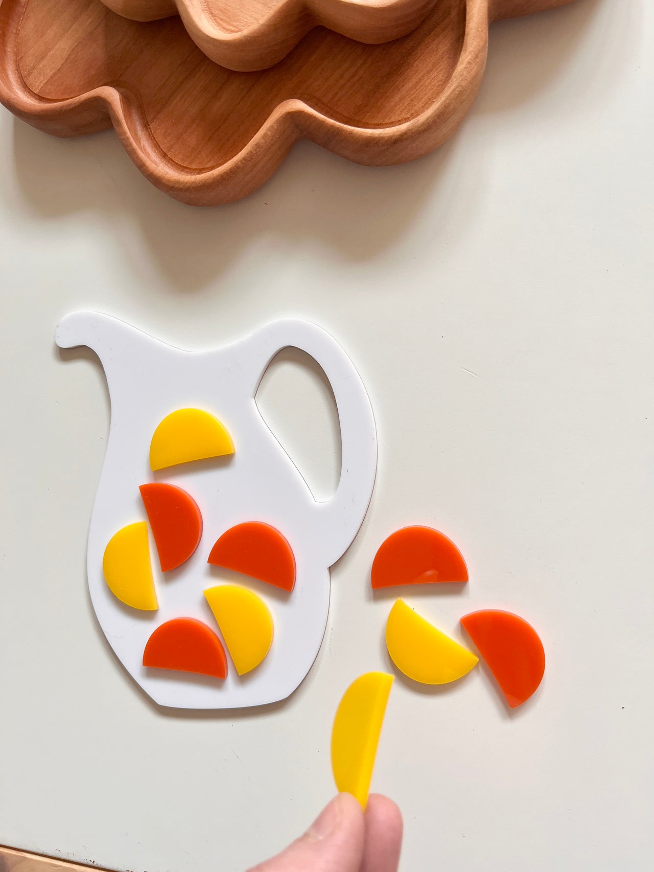 Little Dry Erasables - Carafe with Oranges and Lemons