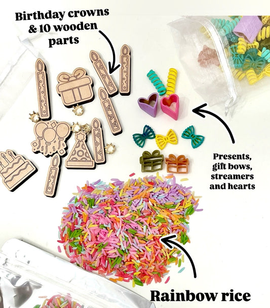 Birthday Celebration Fun Filler Sensory Kit