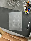 12 x 12 Multiplication Dry Erase Acrylic Tracing Board; can also fit as a Flisat Insert